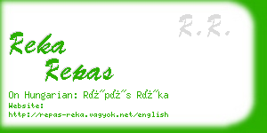 reka repas business card